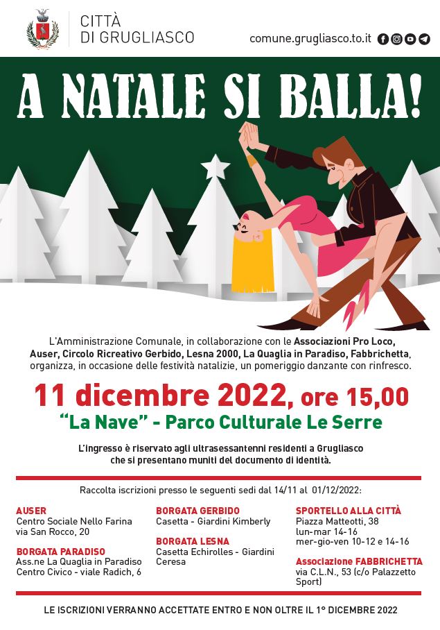 A natale si balla per gli over 60 – l'11 dicembre alla nave 