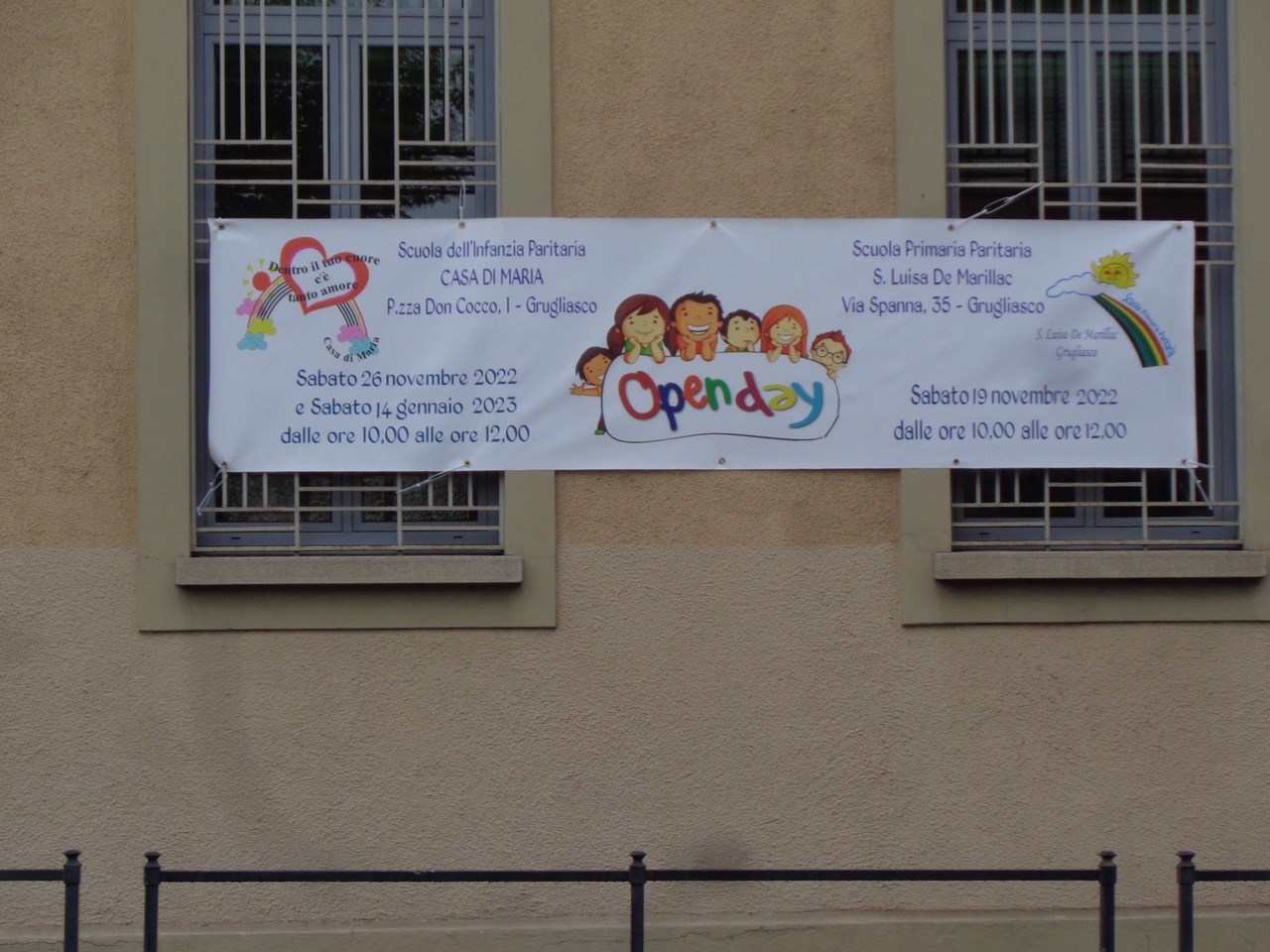 Open day alla scuola marillac