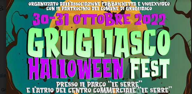 Grugliasco halloween fest il 31 ottobre