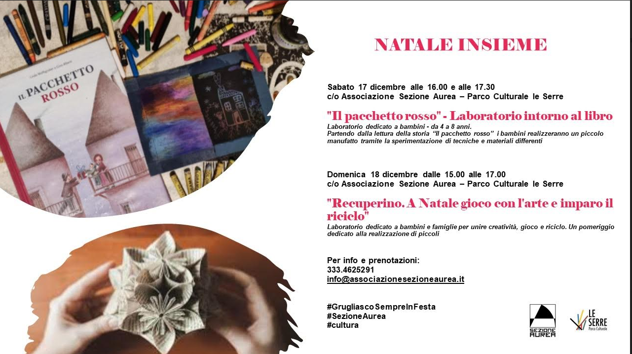 "RECUPERINO. A NATALE GIOCO CON LA'RTE E IMPARO IL RICICLO"