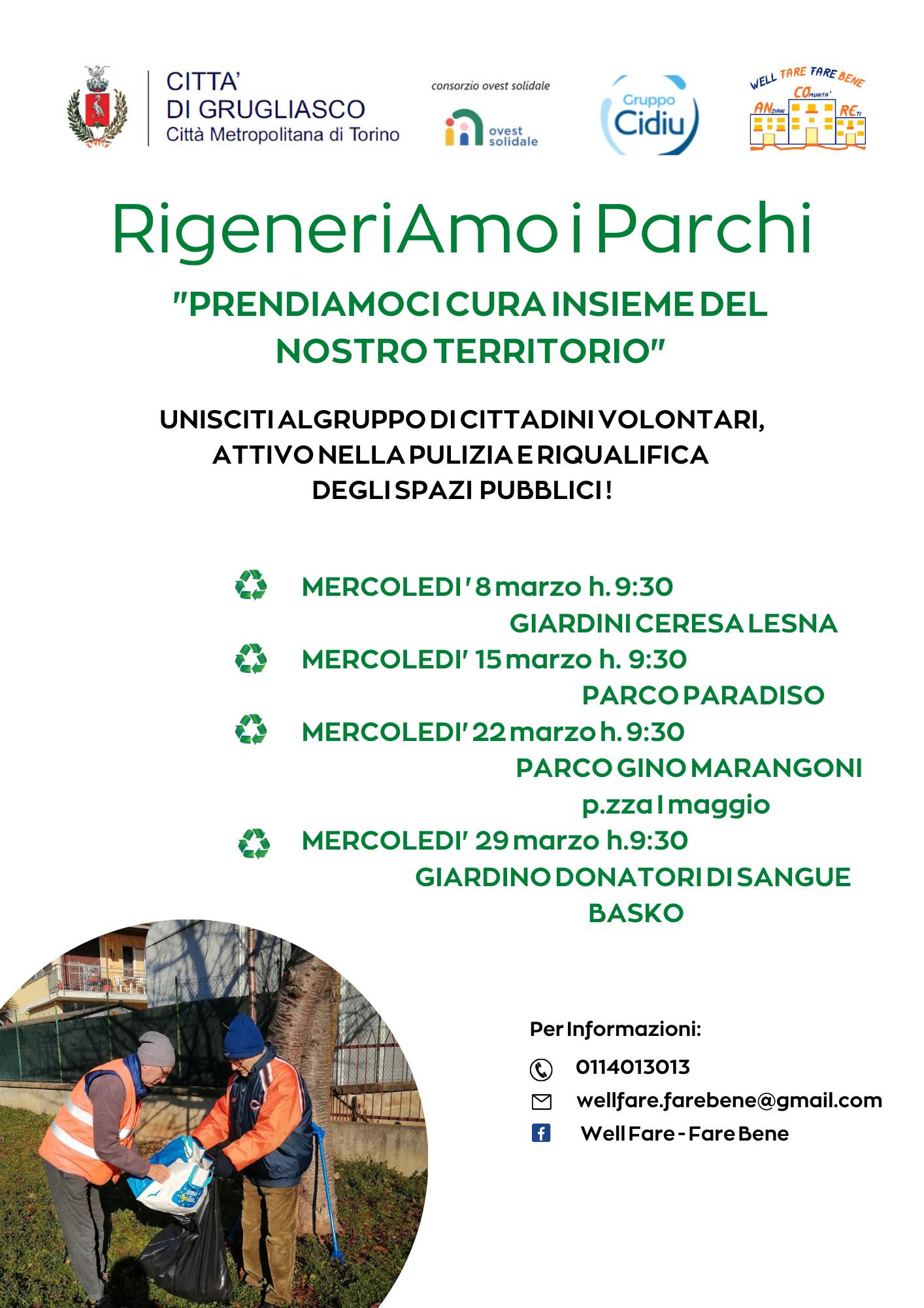 Rigeneriamo i parchi 
