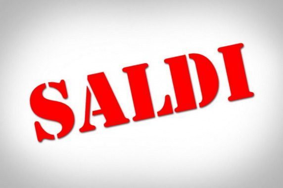 Saldi invernali a partire da sabato 3 gennaio